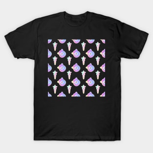 hairpin nostalgia pattern 00s , 2000, T-Shirt